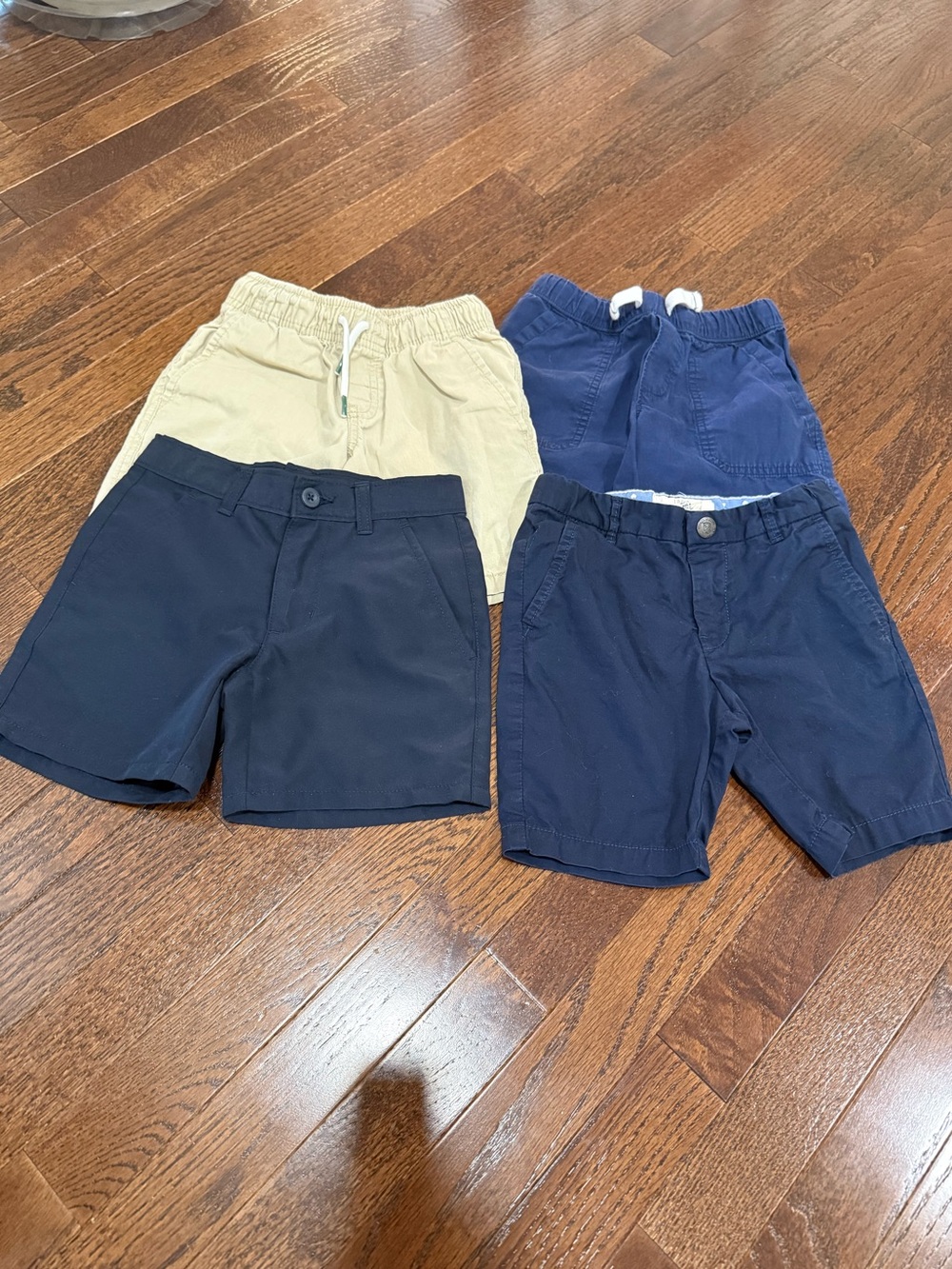 Multiples Boys' Shorts Bundle - Navy & Tan